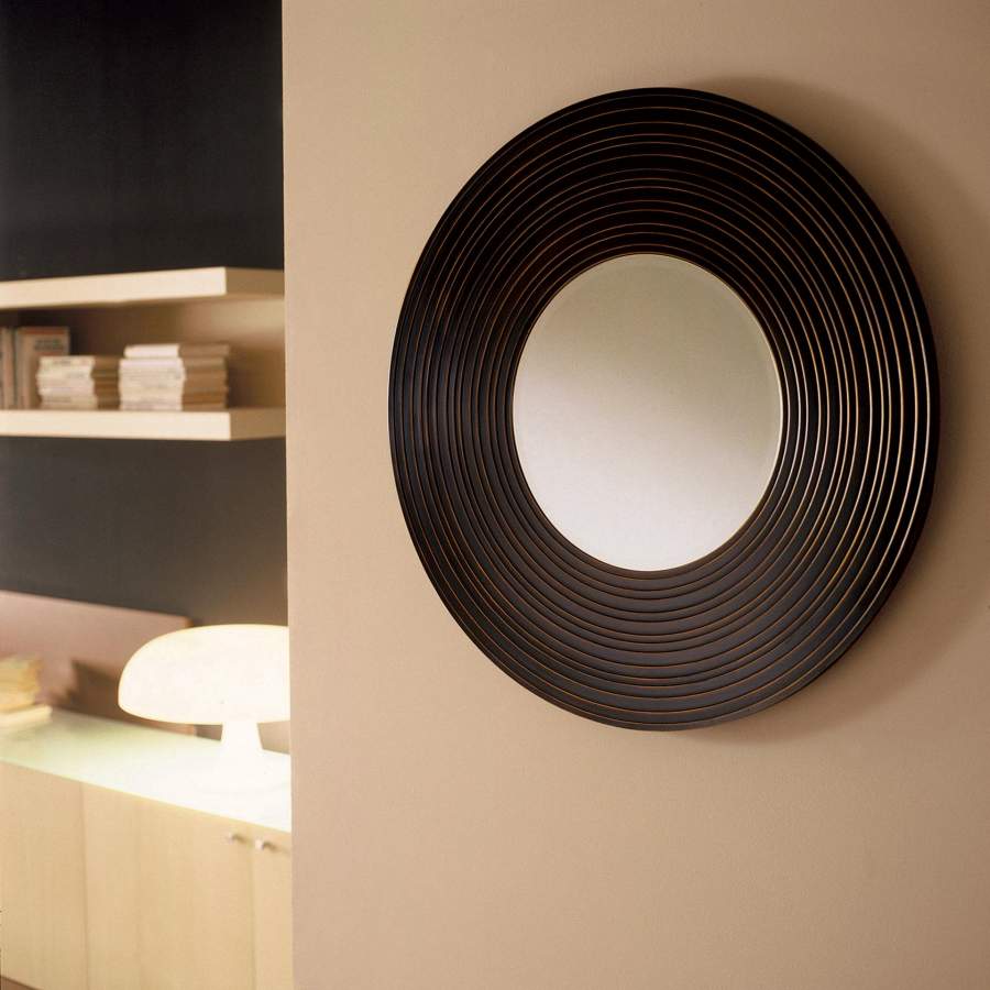 Wooden Mirror Moon