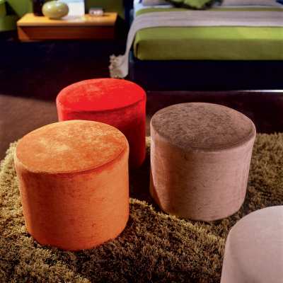 Sedute pouff Buffo fronte collezione
