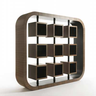 design bookcase curvy alternative perspective