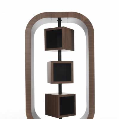 design bookcase curvy small