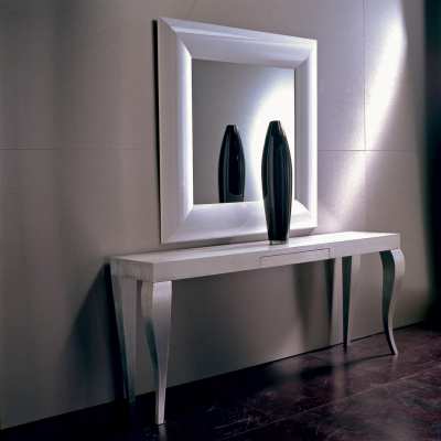 Tavolo console Ludovica grigio